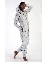 Dámský overal model 21820326 Šedá vzor - Vienetta
