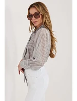 Košeľa s dlhým rukávom model 226442 Taliansko Moda