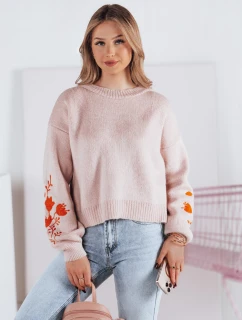 Dámsky sveter LYRA pink FashionStreet MY2215