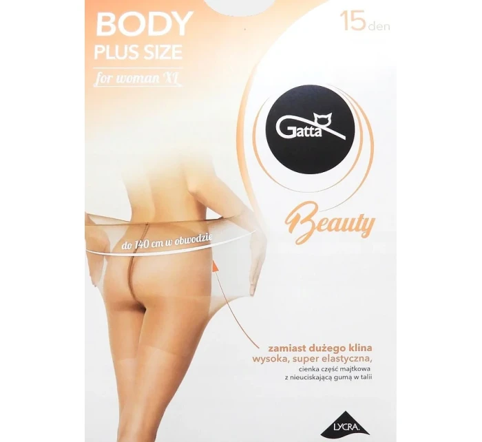 Dámské punčochové kalhoty Gatta Body Plus Size 15 den for Woman XL
