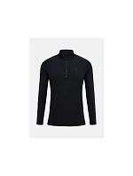Termotričko PEAK PERFORMANCE Magic Half Zip Wool-blend Baselayer Men, čierne