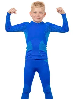 Dětský termo set Active model 19390985 modrá - Alpinus