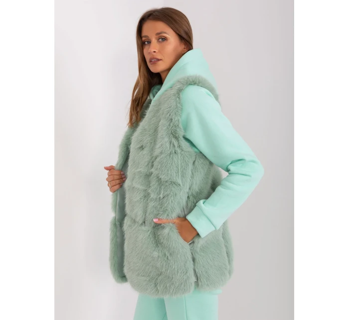 Kamizelka AT KZ model 18975383 pistacjowy - FPrice