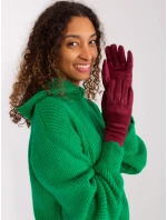 Rukavice AT RK 2370.95 bordová Rukavice AT RK 2370.95 bordová