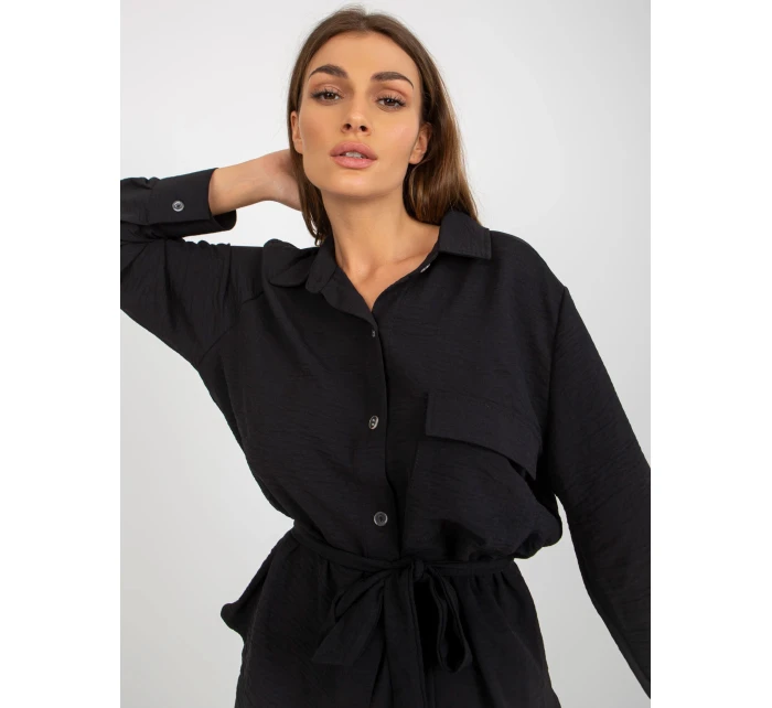 Košeľa LK KS 509293.54P čierna