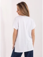 T shirt RV TS model 22020619 biało różowy - FPrice