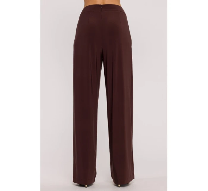 Souprava s topem a širokými kalhotami hnědá model 21479342 - Moe