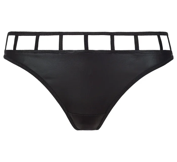 Zvodné tangá V-8398 čierna - Axami