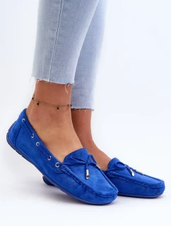 Dámske semišové mokasíny Blue Si Passione