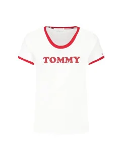Dámske tričko s krátkym rukávom UW0UW01905-100 - Tommy Hilfiger