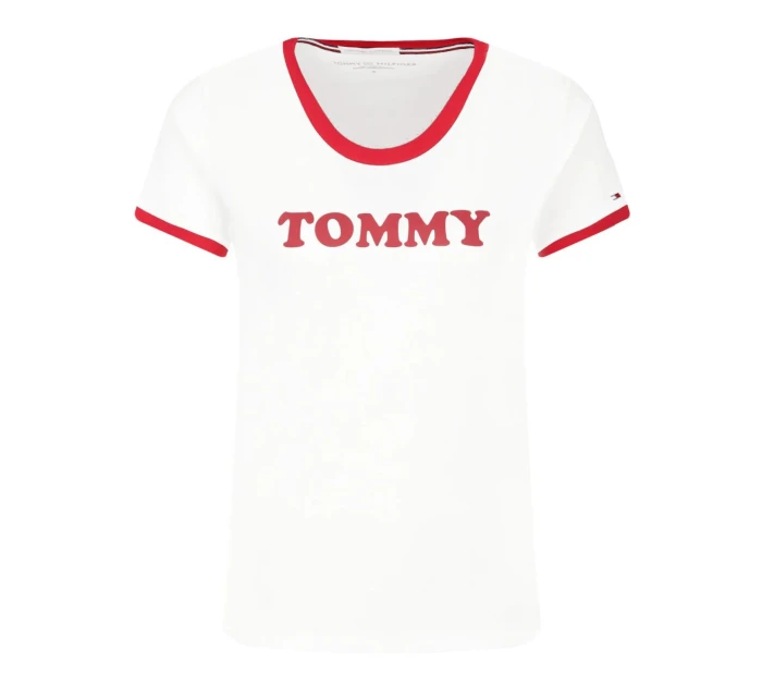 Dámske tričko s krátkym rukávom UW0UW01905-100 - Tommy Hilfiger