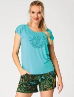 Kľúč LNS 580 A26 cr/r S-XL dámske pyžamo