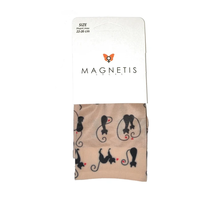 Dámske vzorované ponožky Magnetism lycra 20 den