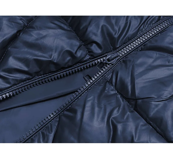 Tmavomodrá dámska prechodná bunda (YP-22081-2)