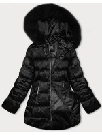 Černá dámská bunda ve tvaru  model 21247495 - S'WEST