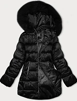 Dámska bunda bomber S'west black (B8192-1)