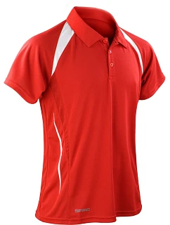 S Pánské piqué polo 29. red/white model 22426408 - Spiro