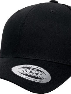 6 panelová Snapback kšiltovka 55. black model 22433539 - Flexfit