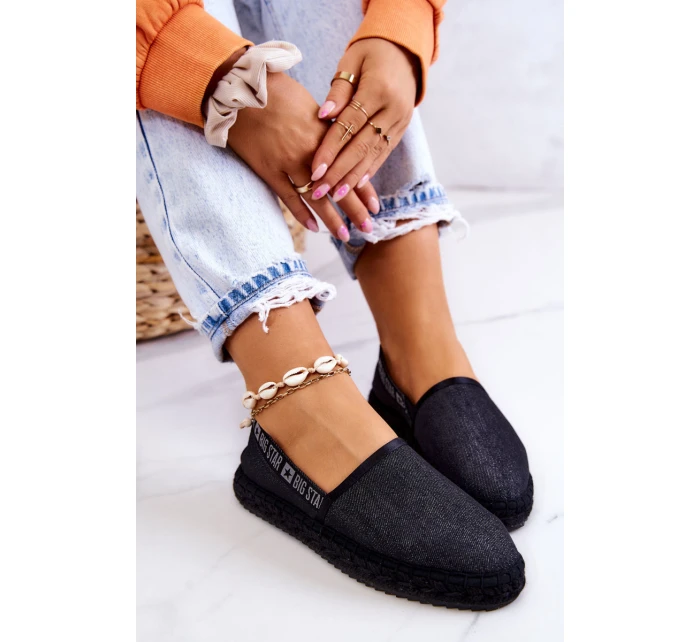 Nazouvací espadrilky Big Star model 21577596 Černá - Big Star Shoes