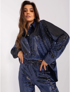 Komplet LK KMPL model 19485225 granatowy - FPrice