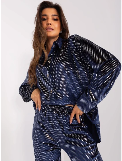 Komplet LK KMPL model 19485225 granatowy - FPrice