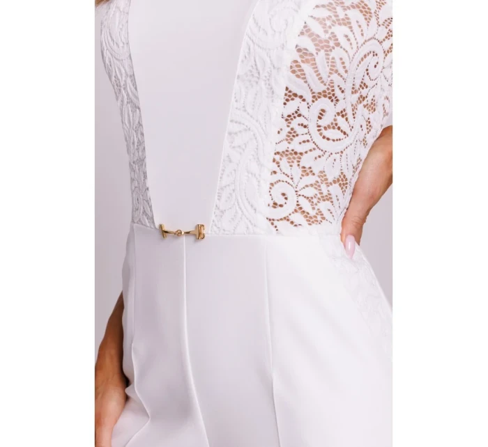 Kombinéza s krajkovými  ecru model 21136240 - Moe