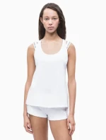 Dámske tielko KW0KW00699 biela - Calvin Klein