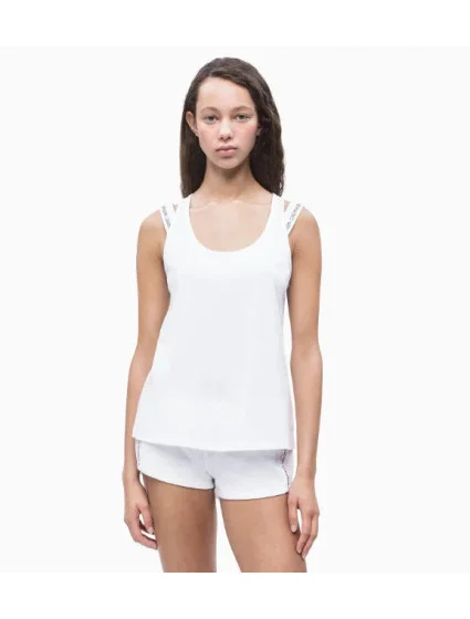 Dámske tielko KW0KW00699 biela - Calvin Klein Dámske tielko KW0KW00699 biela - Calvin Klein