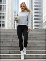 dámská klasická mikina světle šedá Dstreet model 21978467 - FashionStreet