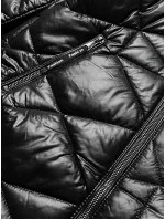 DAMSKA KURTKA PRZEJŚCIOWA PLUS SIZE CZARNA model 21242852 - FC MINA