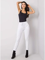 Dámske pletené chino nohavice biele (3589.07X) Dámske pletené chino nohavice biele (3589.07X)