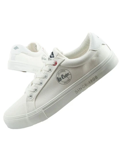 Lee Cooper Pánske športové topánky Tréneri Módne biele pohodlné