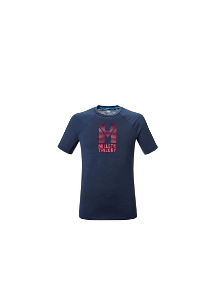 Pánské tričko MILLET Trilogy Icon Ts Ss M, tmavě modré Pánské tričko MILLET Trilogy Icon Ts Ss M, tmavě modré