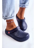 Dámské světlé pantofle Big Star model 21593810 námořnická modrá - Big Star Shoes