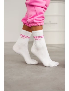 Skarpetki Damskie PROSECCO MOOD Białe
