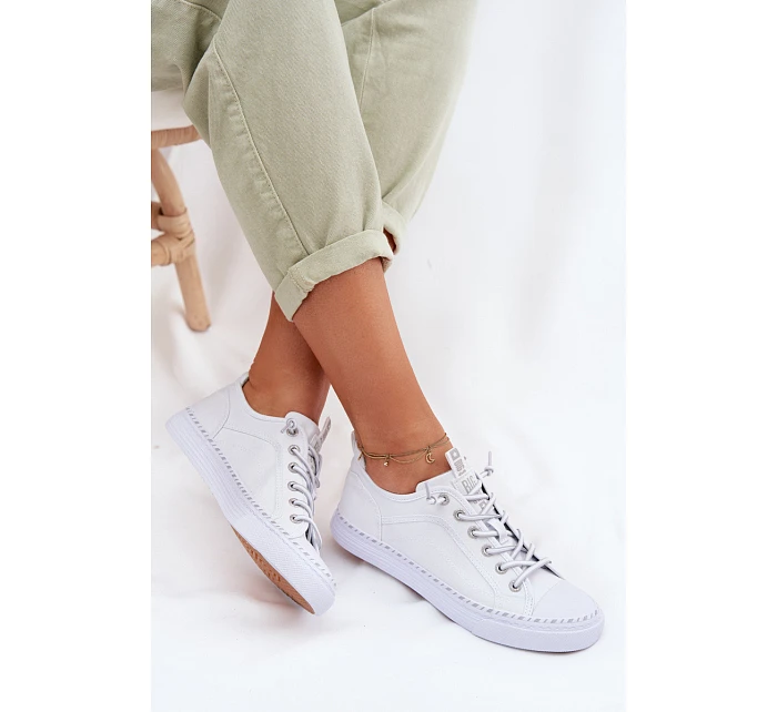 Dámské tenisky Big Star TT274388 Bílé Dámské tenisky Big Star TT274388 Bílé