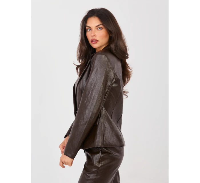 Blejzer IT MA FL10092.15 tmavohnedý