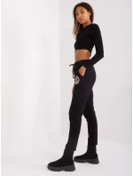 Spodnie dresowe RV DR model 19381345 czarny - FPrice Spodnie dresowe RV DR model 19381345 czarny - FPrice