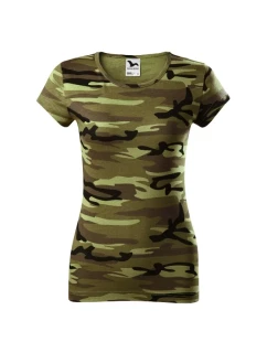 Camo Pure tričko dámské camouflage green