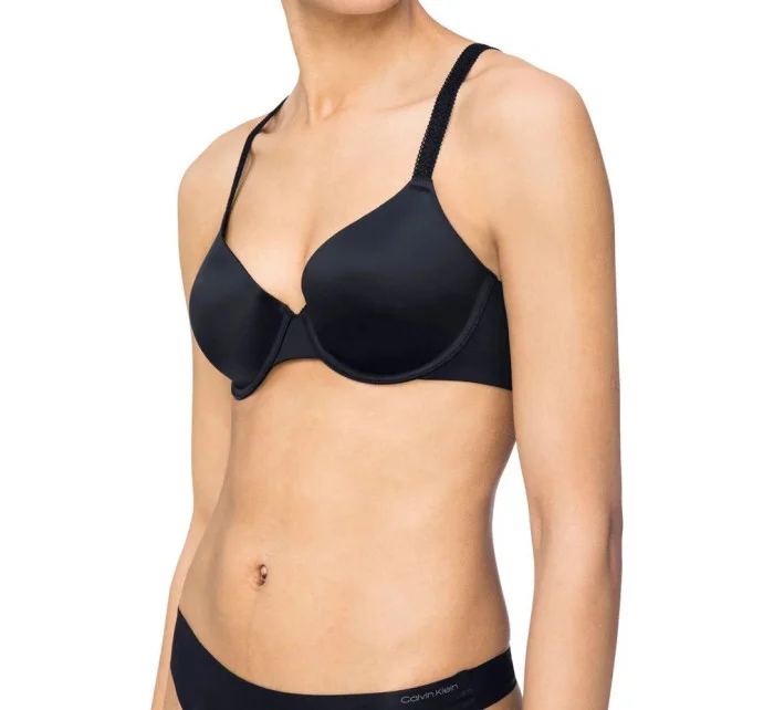 Podprsenka s kosticou QF4082E-001 čierna - Calvin Klein Podprsenka s kosticou QF4082E-001 čierna - Calvin Klein