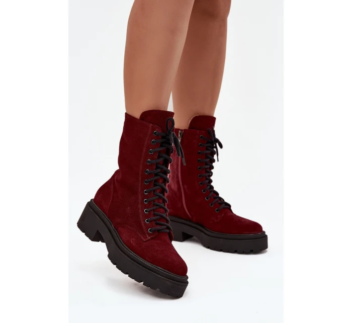 Šnurovací vyšší model 219117 Krok v štýle