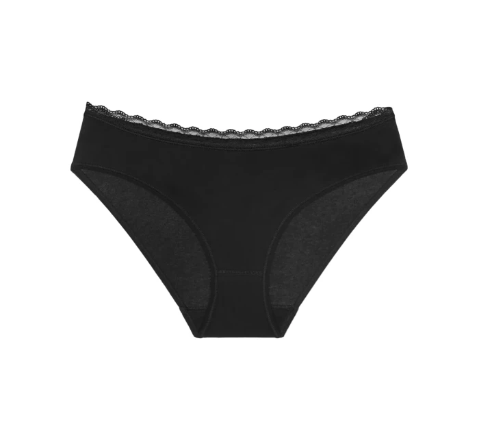 Dámske nohavičky Feel Of Cotton Tai 2P - BLACK - black 0004 - TRIUMPH