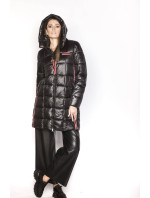 Černá dámská bunda s ozdobnými lampasy model 17673012 - Ann Gissy