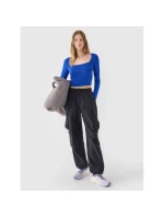 Dámske hladké tričko s dlhým rukávom 4F 4FRSS24TLONF499-36S Dámske hladké tričko s dlhým rukávom 4F 4FRSS24TLONF499-36S