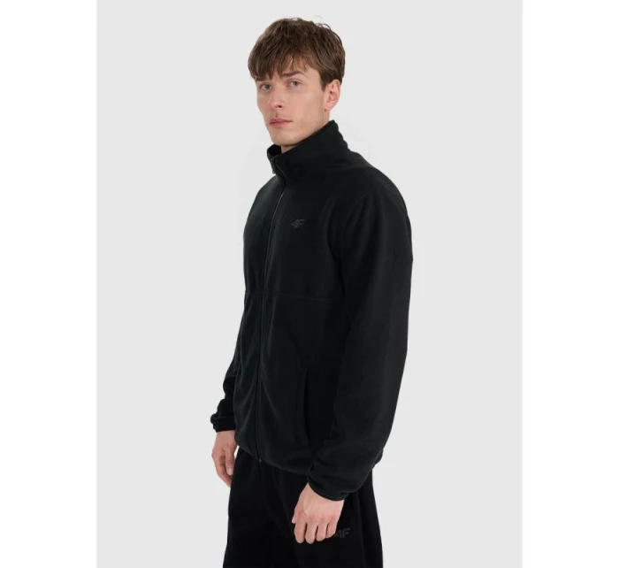 Pánsky regular fleece so stojačikom 4F 4FRMM00TFLEM372-20S pánske Pánsky regular fleece so stojačikom 4F 4FRMM00TFLEM372-20S pánske