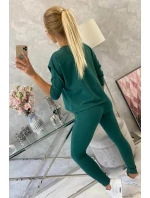 Tlačená súprava Queen tmavozelená Tlačená súprava Queen tmavozelená