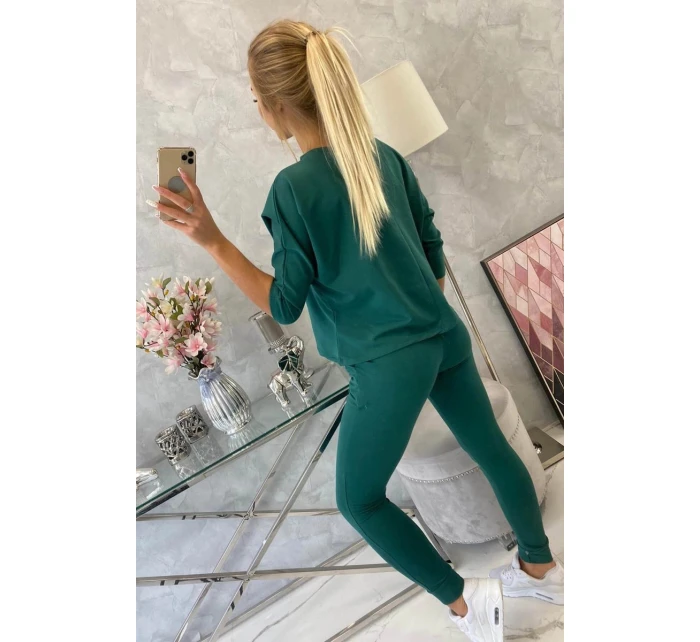 Tlačená súprava Queen tmavozelená Tlačená súprava Queen tmavozelená