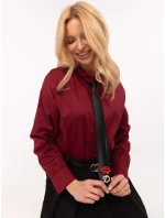 Košeľa DHJ KS 9213 1.77P bordová Košeľa DHJ KS 9213 1.77P bordová