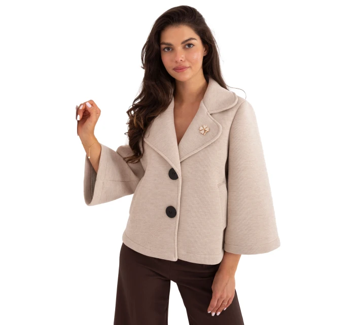 IT KR bunda FL8159.24 béžová