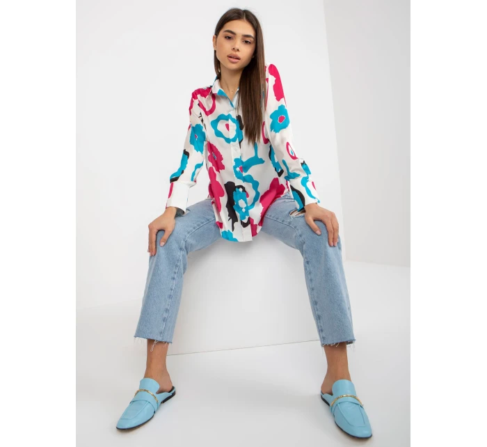 Košeľa LK KS 509016.06 fuchsiová